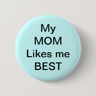 Badge Rond 5 Cm maman, frère, soeur