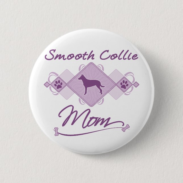 Badge Rond 5 Cm Maman lisse de colley (Devant)