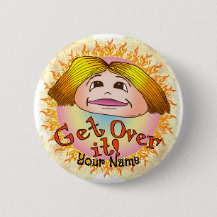Badge Rond 5 Cm Maman s'en va