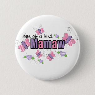 Badge Rond 5 Cm Mamaw Unique