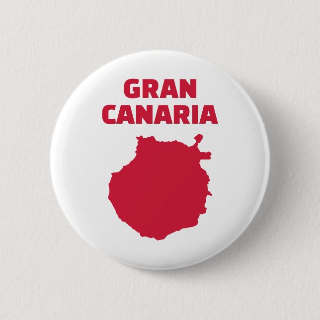 Badge Rond 5 Cm Mamie Canaria (Devant)
