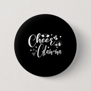 Badge Rond 5 Cm Mamie glamour de cheerleading drôle Maman cool Gra
