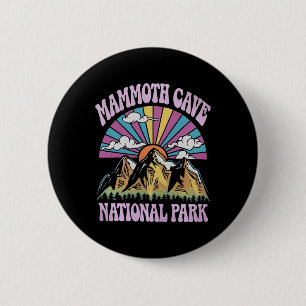 Badge Rond 5 Cm Mammoth Cave National Park Kentucky Nature Randonn