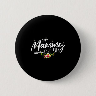 Badge Rond 5 Cm Mammy toujours fleurs mignonnes anniversaire maman