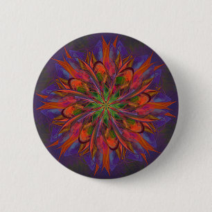 Badge Rond 5 Cm Mandala de la vie