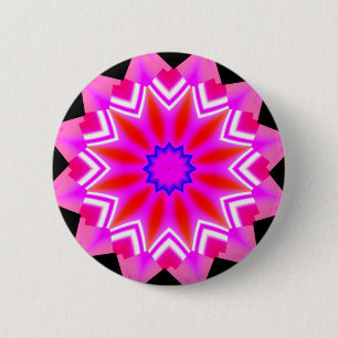 Badge Rond 5 Cm Mandala fractal - 22