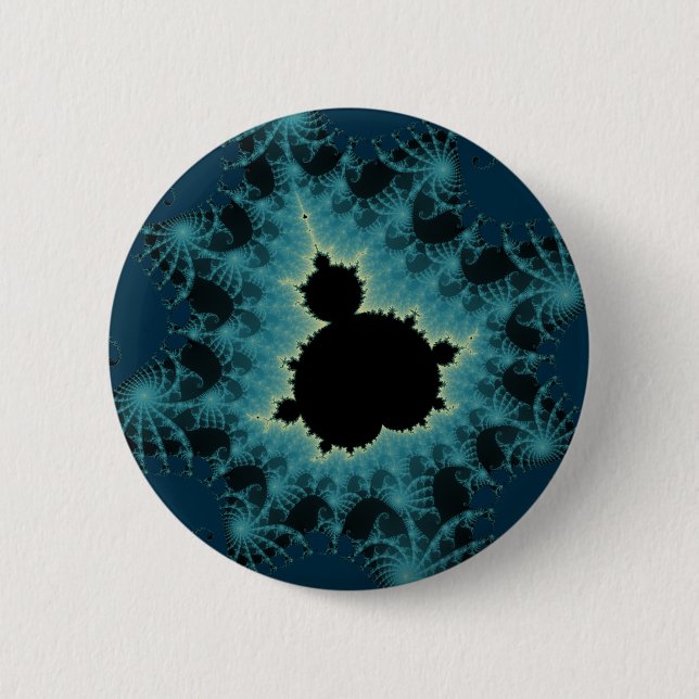 Badge Rond 5 Cm Mandelbrot (Devant)