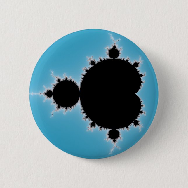 Badge Rond 5 Cm Mandelbrot Set 05 - Fractal (Devant)