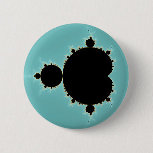 Badge Rond 5 Cm Mandelbrot Set 06 - Fractal