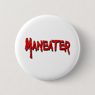 Badge Rond 5 Cm Maneater