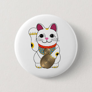 Badge Rond 5 Cm Maneki Neko