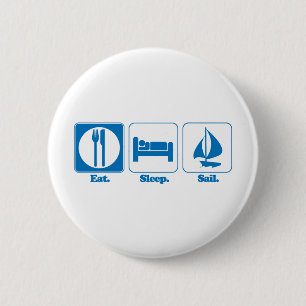 Badge Rond 5 Cm manger voile de sommeil