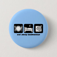 mangez le badminton de sommeil