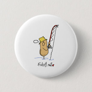 Badge Rond 5 Cm Maniatiques de pêche