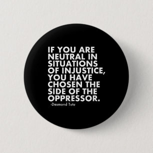 Badge Rond 5 Cm Manifestation contre Trump