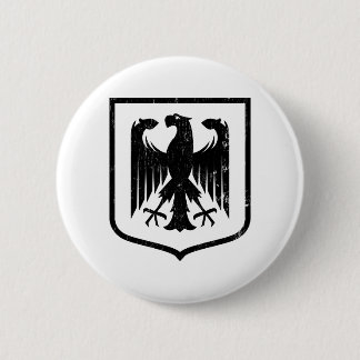 Badge Rond 5 Cm Manteau d'Allemand Eagle - du Deutschland des bras
