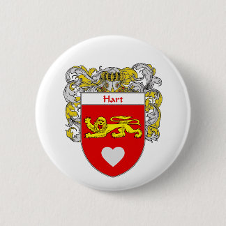 Badge Rond 5 Cm Manteau de cerf des bras/de crête de famille