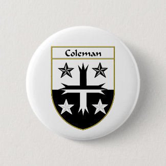 Badge Rond 5 Cm Manteau de Coleman des bras/de crête de famille