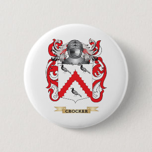 Badge Rond 5 Cm Manteau de Crocker des bras