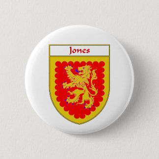 Badge Rond 5 Cm Manteau de Jones des bras/de la crête, de
