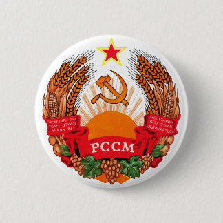 Badge Rond 5 Cm Manteau de logo héraldique officiel de symbole de