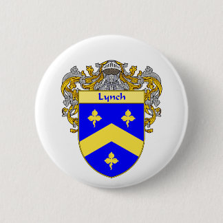 Badge Rond 5 Cm Manteau de Lynch des bras (enveloppés)