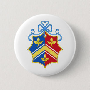 Badge Rond 5 Cm Manteau de Middleton des bras/de la crête famille