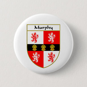 Badge Rond 5 Cm Manteau de Murphy des bras/de crête de famille