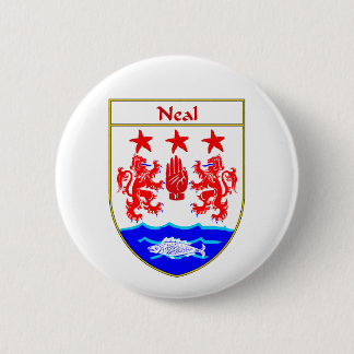 Badge Rond 5 Cm Manteau de Neal des bras/de crête de famille