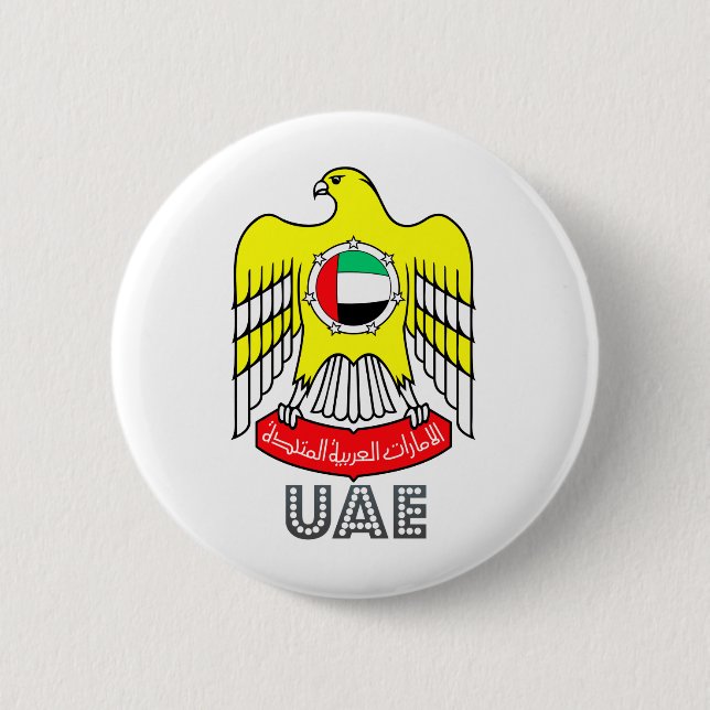 Badge Rond 5 Cm Manteau des EAU des bras (Devant)