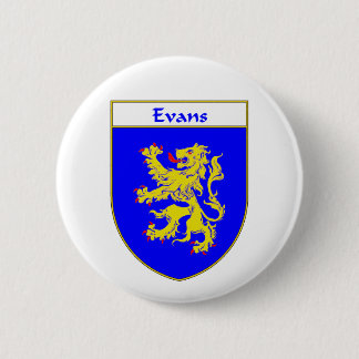 Badge Rond 5 Cm Manteau d'Evans des bras/de crête de famille (Pays
