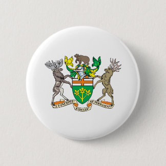Badge Rond 5 Cm Manteau d'Ontario des bras