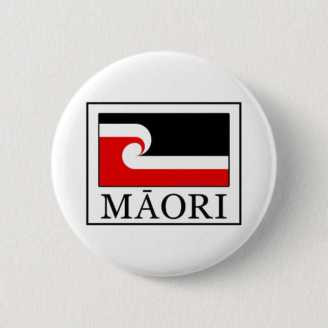 Badge Rond 5 Cm Maori (Devant)