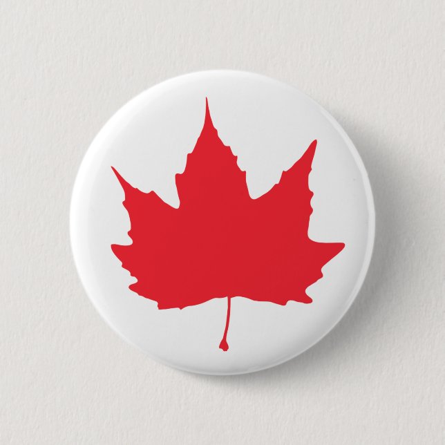 Badge Rond 5 Cm Maple autumn (Devant)