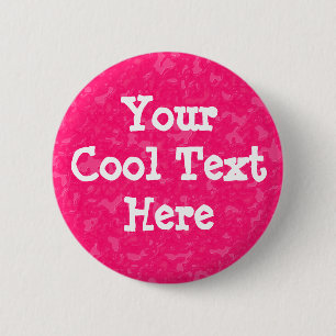 Badge Rond 5 Cm Marbre rose - Modèle