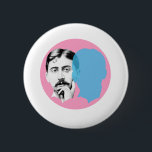Badge Rond 5 Cm Marcel Proust<br><div class="desc">Marcel Proust</div>