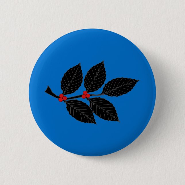 Badge Rond 5 Cm Marche d'Alderford Insigne Populace (Devant)