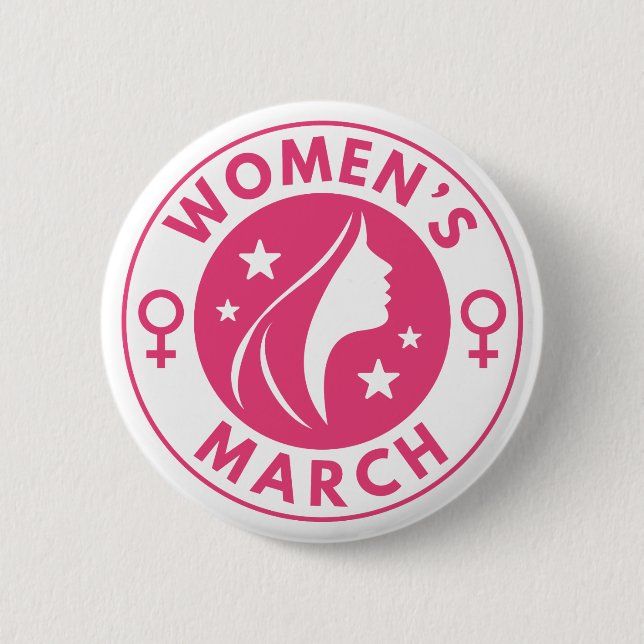 Badge Rond 5 Cm Marche des femmes (Devant)