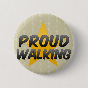 Badge Rond 5 Cm Marche fière