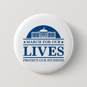 Badge Rond 5 Cm Marche Pour Nos Vies