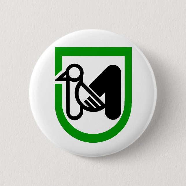Badge Rond 5 Cm Marches Italie (Devant)