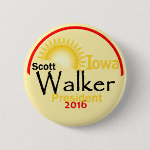 Badge Rond 5 Cm MARCHEUR 2016 de Scott