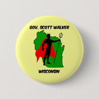 Badge Rond 5 Cm Marcheur de gouvernement Scott