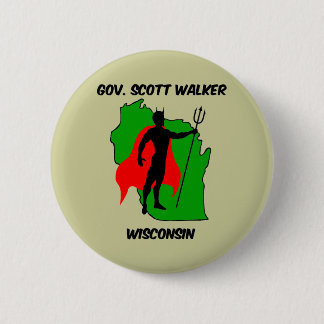 Badge Rond 5 Cm Marcheur de gouvernement Scott