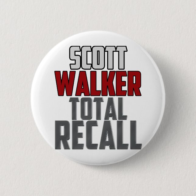 Badge Rond 5 Cm Marcheur de Scott - rappel total (Devant)