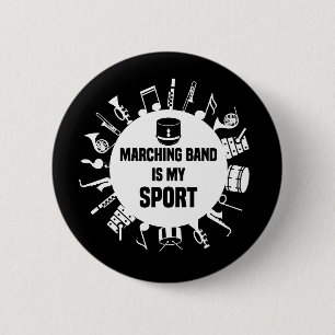Badge Rond 5 Cm Marching Band Est Mon Sport