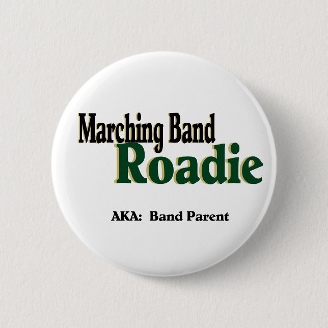 Badge Rond 5 Cm Marching Band Roadie (Devant)