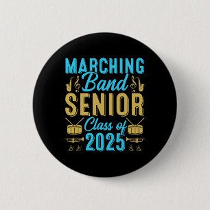 Badge Rond 5 Cm Marching Et Cl Supérieur De 2025 Et 25E Graduat Su