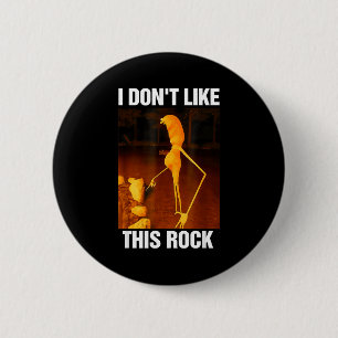 Badge Rond 5 Cm Marcus Le Ver Meme Robert Je n'aime pas cette roch