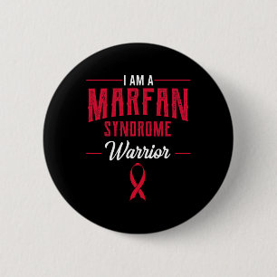 Badge Rond 5 Cm Marfan Syndrome Guerrier Mfs Trouble Génétique Con